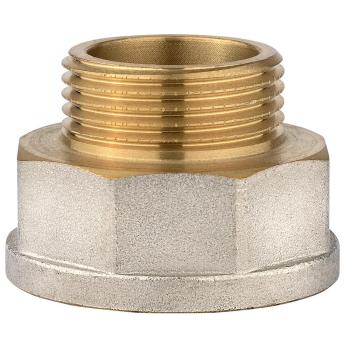 Переходник латунь ВР/НР Ду 10x15 (1/2"x3/8")